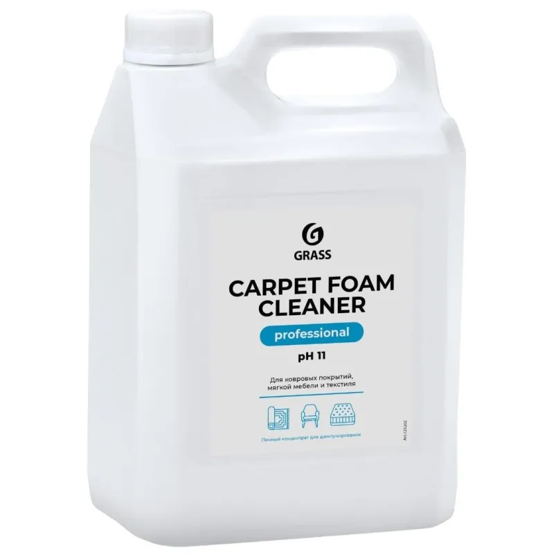 Профхим ковры шамп д/ковр.покрыт щел Grass/Carpet Foam Cleaner,5,4кг 539222 125202