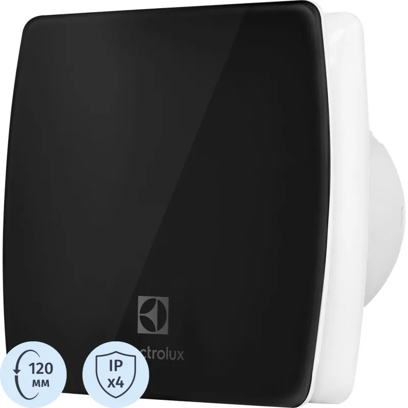 Вентилятор вытяжной Electrolux Glass EAFG-120 black 1982623 НС-1490277