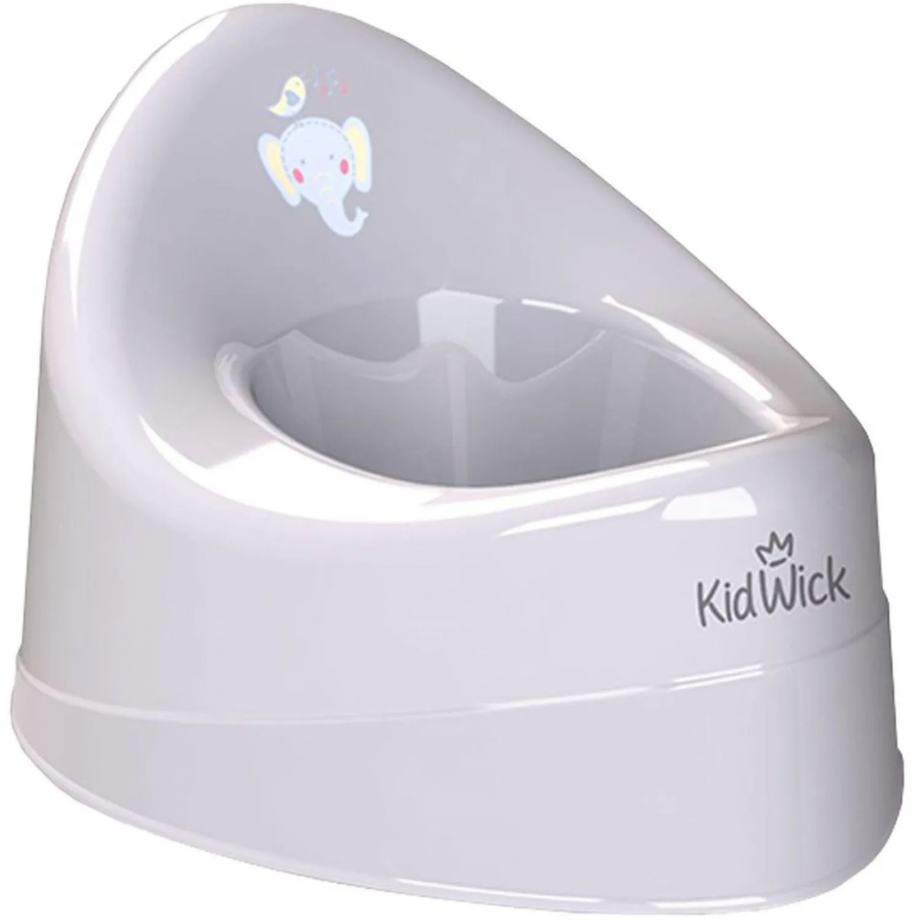 Горшок туалетный Kidwick МП Ракушка, серый 2070786 KW030401