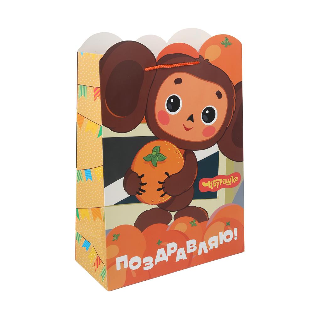 Пакет подарочный креативный "Союзмультфильм" XL, 190 гр/м Чудо праздник PXL-128873-CH