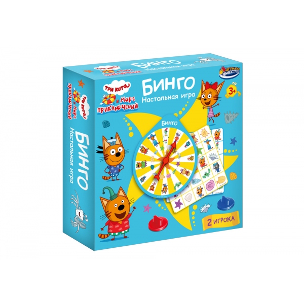 Настольная игра "Три Кота" - Бинго Играем Вместе B1897766-R3 (96)