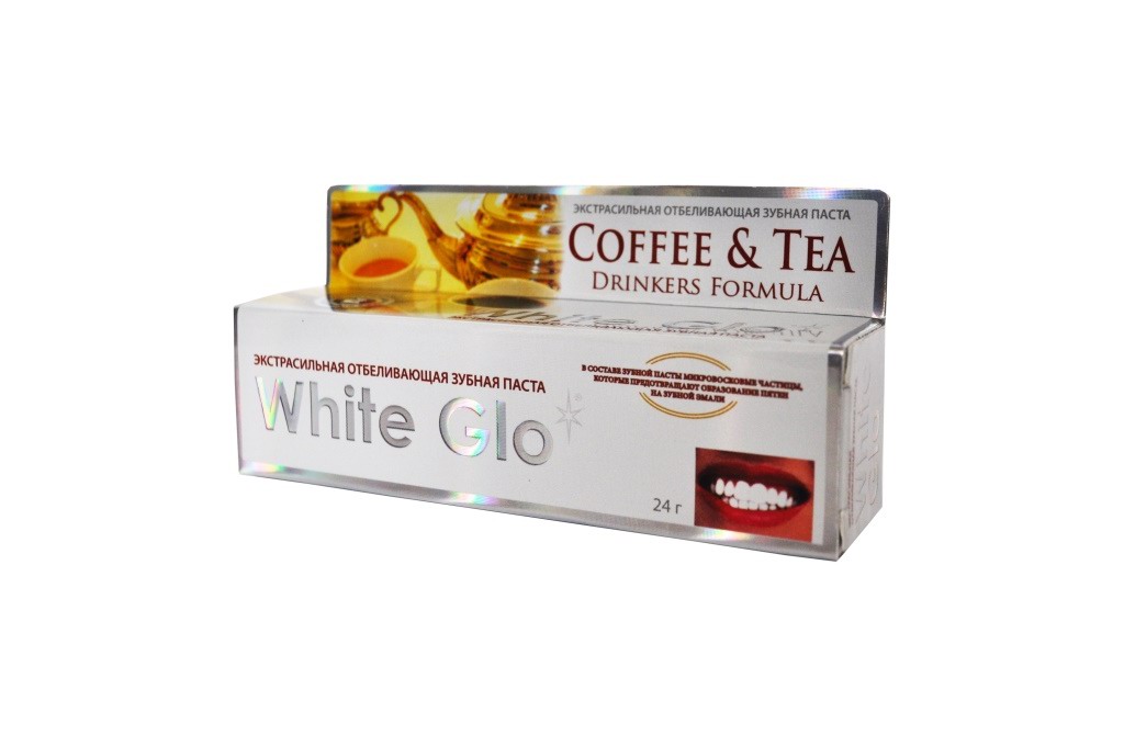 Зубная паста White Glo отбеливающая для любителей кофе и чая 24 гр 893