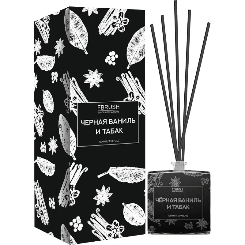 Аромадиффузор Черная ваниль и табак 100 мл DSB100-9 Fbrush 2153285