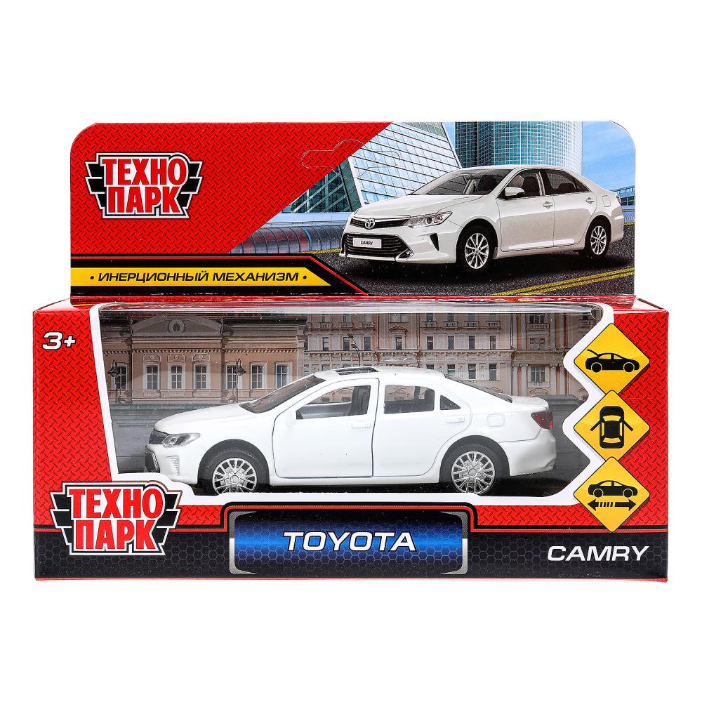 Машина металлическая Тойота Камри, 12 см, белый, Технопарк CAMRY-WH (72)
