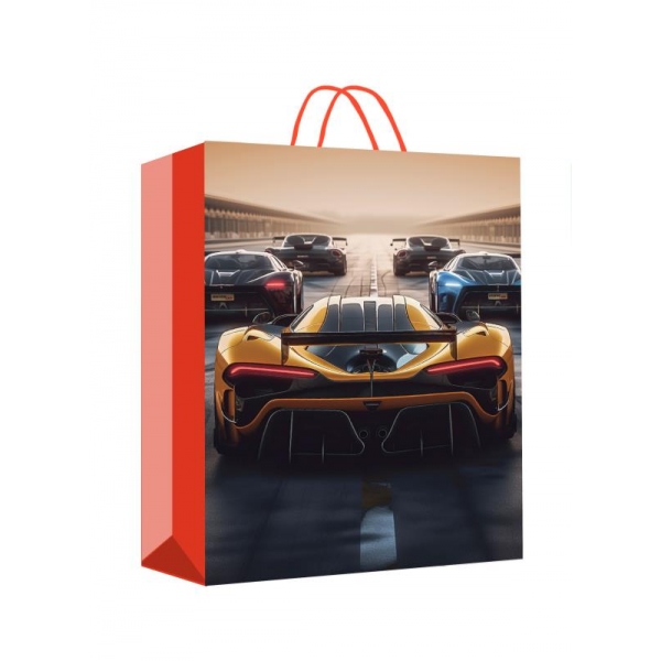 Пакет-упаковка, подарочный матовый размер Ml, 22х31х10 см. Чудо праздник PML-113362-B