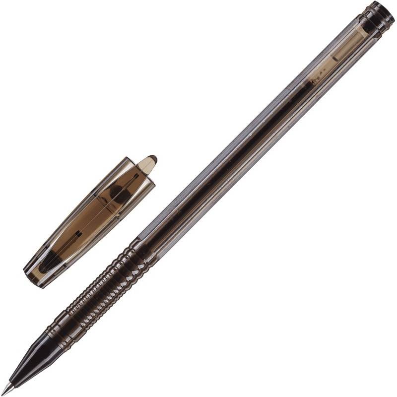 Ручка гелевая Attache Space черная (толщина линии 0.5 мм) 131236