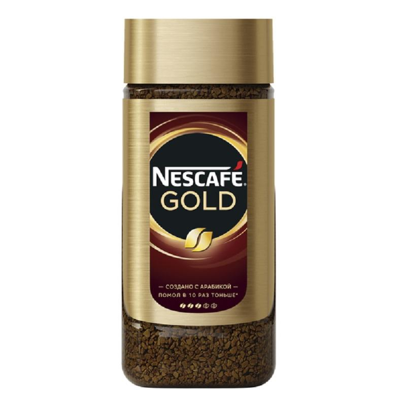 Кофе Nescafe Gold раств.субл. 95г стекло 44218