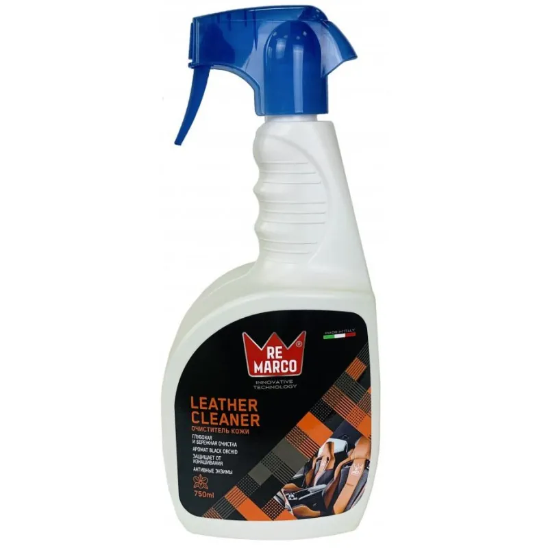Очиститель кожи LEATHER CLEANER 750 мл (триг.) RE MARCO 1796813 RM-855