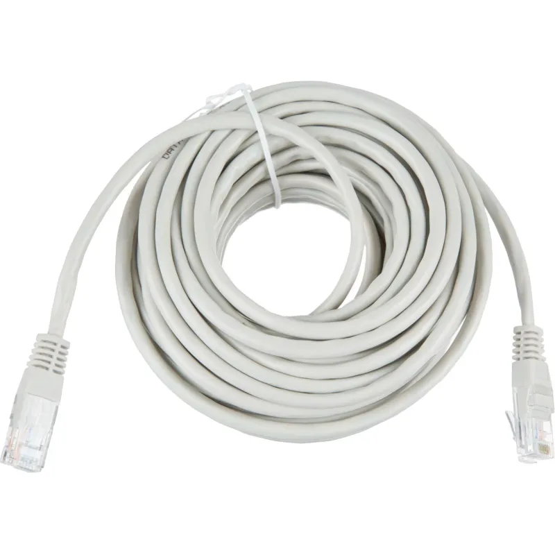 Патч-корд BigTech OPCC006 UTP CCA кат.5e/10м/литой/многожильный (серый) 1883284