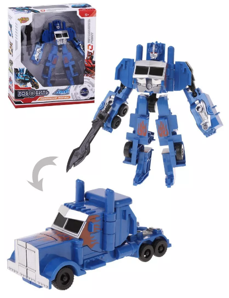 Робот-машина, в комплекте оружие Наша Игрушка M1344-6A