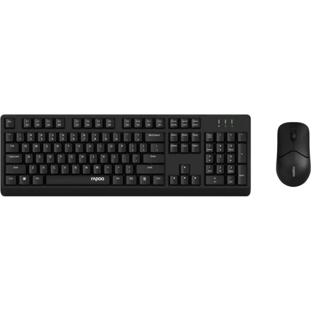 Набор клавиатура+мышь RAPOO беспроводн. X1500-BL цвет - черный (13320) 2421307