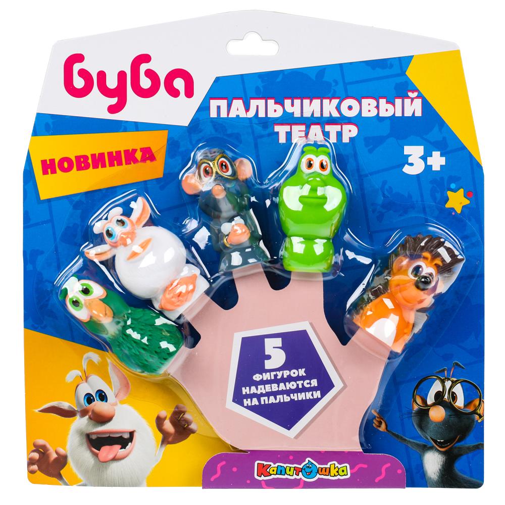 Игрушка для ванны пальчиковый театр Буба Играем Вместе LX-PT-BB-B01