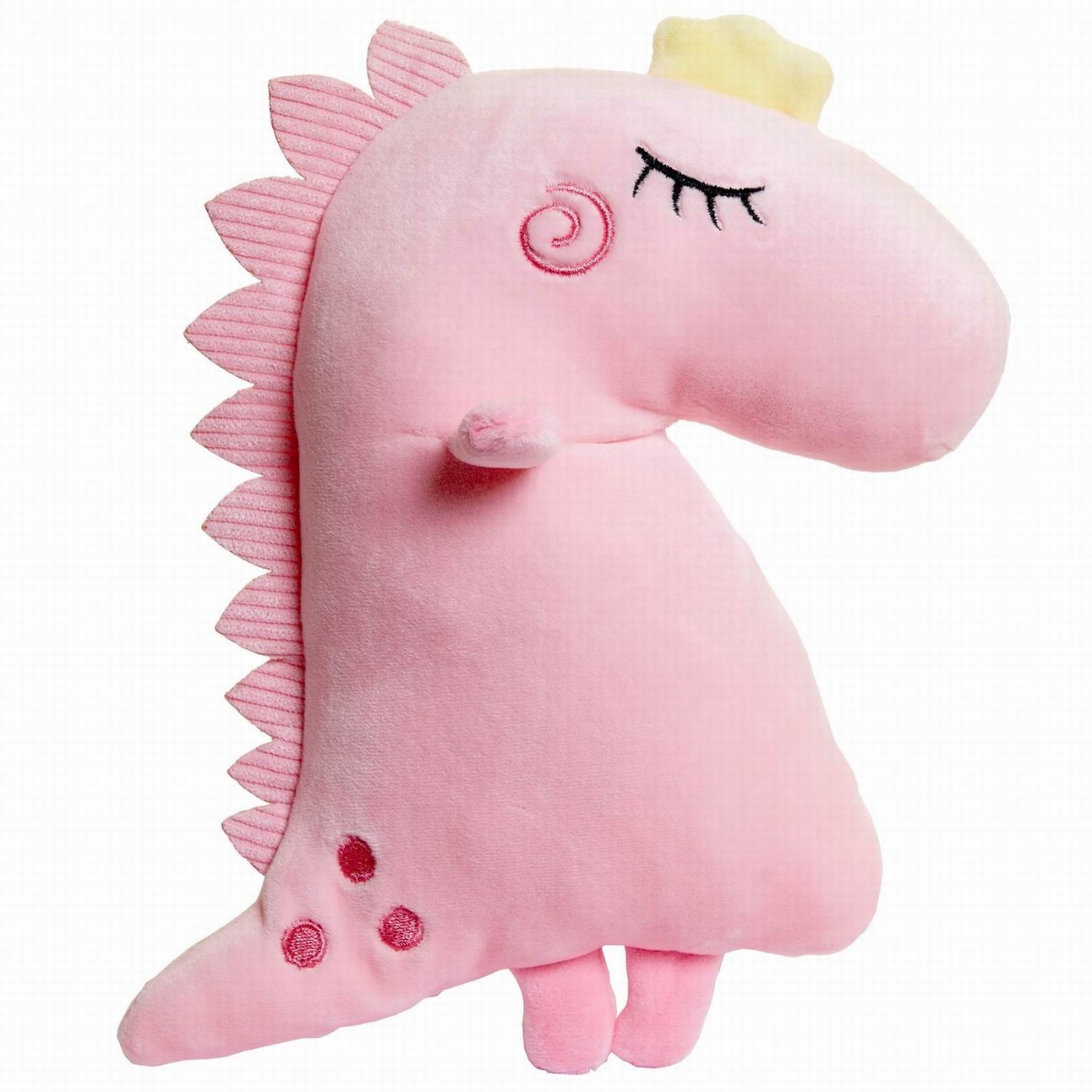 Мягкая игрушка Abtoys Supersoft Dreamy Динозаврик розовый, 20см M4898