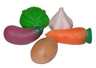 Набор овощей для рагу (морковь, картофель, баклажан, капуста, чеснок) игрушка Огонек ОГ1492