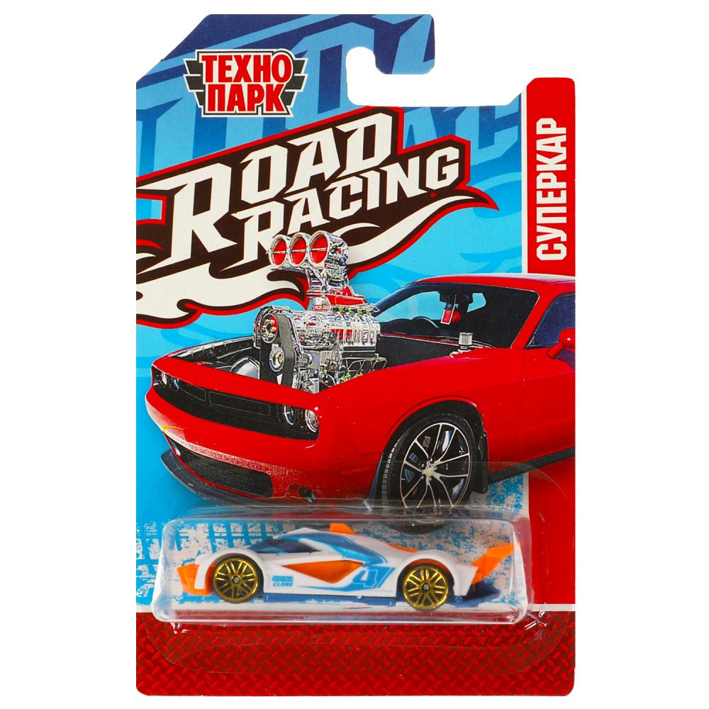 Машина металлическая Роад Рейсинг Суперкар (в асс) 7,5 см. Технопарк RR-7-15-22-R (720)