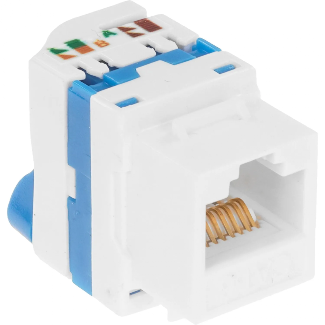 Модуль Keystone LANMASTER ToolLess LAN-TK45U6/180-WH 2414404