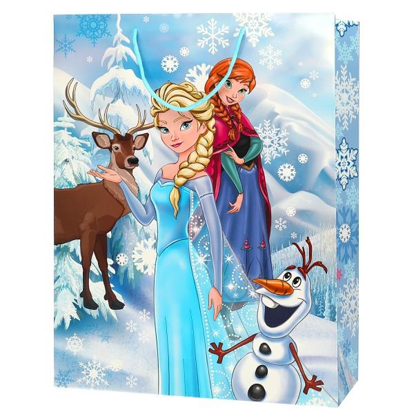 Пакет глянцевый подарочный, размер Xl, 33х45х15 см. Чудо праздник PXL-84313-FRZ (60)