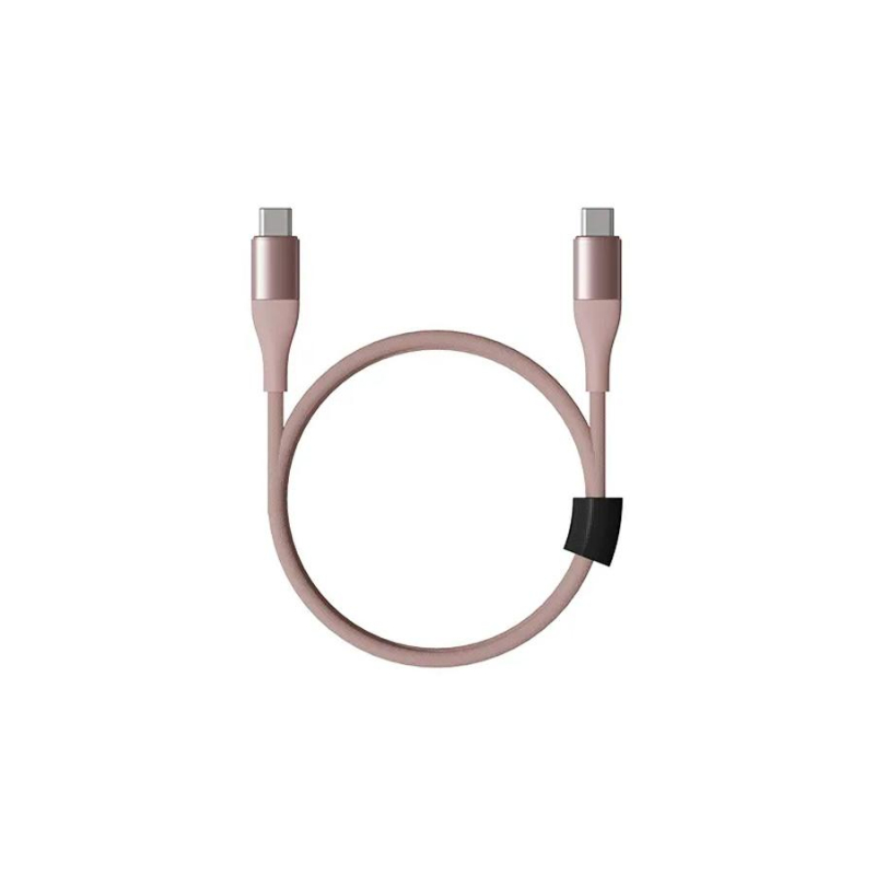 Кабель Type-C - Type-C, 1 м, Xiaomi SOLOVE, розовый, DW3 Pink RUS 1677649