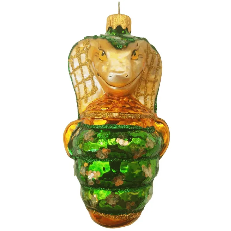 Игрушка на елку Змея - кобра Символ года,в подар кор, h11см НГ, ФУ-780/1 Коломеев 2106294