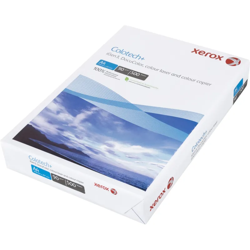 Бумага для цв.лазер.печ. Xerox Colotech + ( A4, 90 г/кв.м, 500) 1850380 003R94641