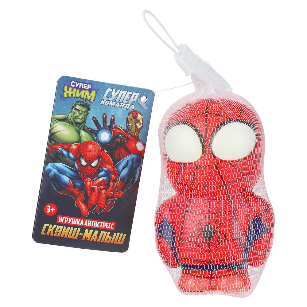 Игрушка -антитистресс супер герои, сквиш малыш, красный Играем Вместе JN-SN01-SM-RU