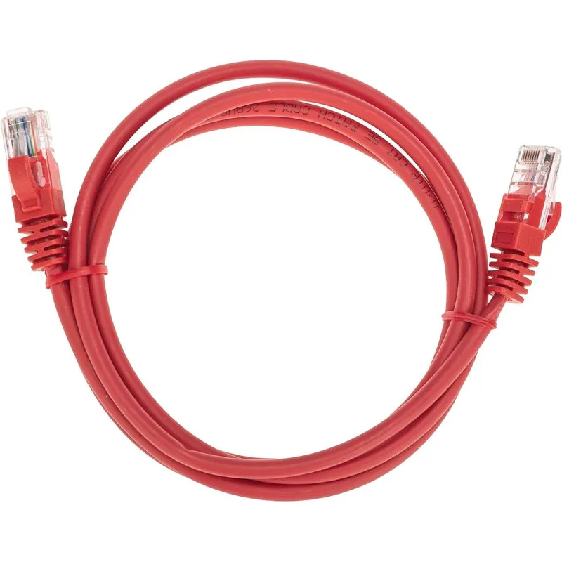 Патч-корд REXANT (02-0103-105) U/UTP, CAT 5e, 26AWG, LSZH, красный, 1,5м 2111788