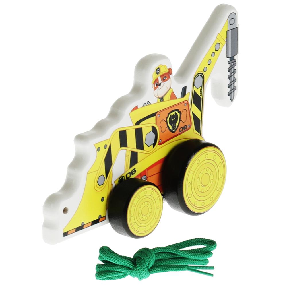 Каталка Крепыш, 12 см, Щенячий Патруль Буратино игрушки из дерева PAWPET-53