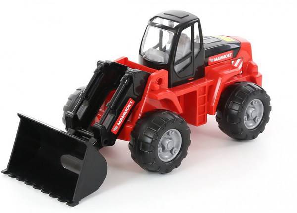 Трактор-погрузчик игрушечный "Mammoet" 48 см Полесье П-56788