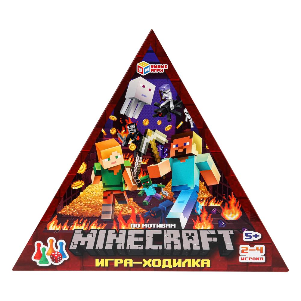 Настольная игра-ходилка По мотивам Майнкрафт Умные игры 4660254472181