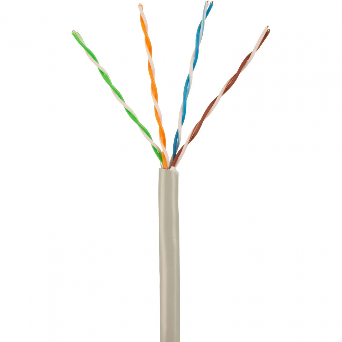 Кабель BigTech BT-CECR-004 медь FTP 4 пары, кат.5e AWG24 PVC 100м сер 2208476