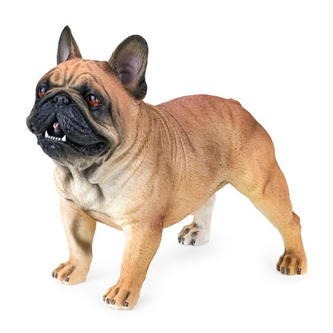 Собака Бульдог, фигурка натуралистичная, рыжий Наша Игрушка 200722174