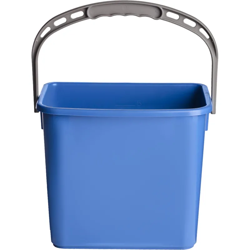 Ведро FBK 6л синее, с мерной шкалой, прямоугольное 26x19x21,5 см. 91027-2 1589678