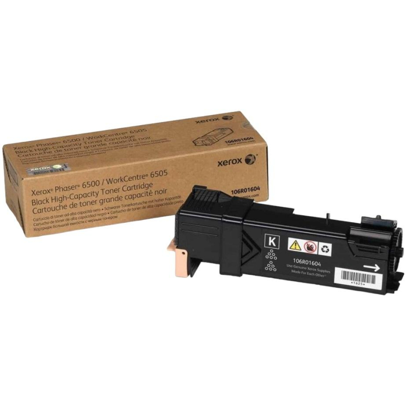 Картридж лазерный Xerox 106R01604 чер. пов.емк. для WC6505 212900