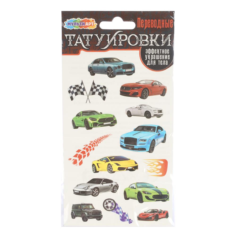 Переводные тату Дорогие авто МультиАрт TATTOO-114256 (200)