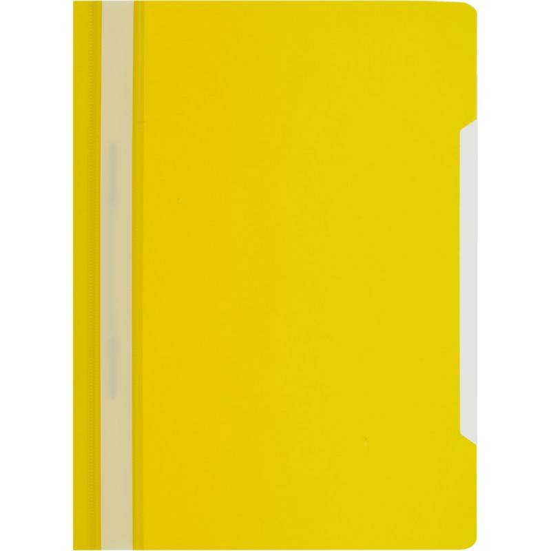 Папка-скоросшиватель A4 Attache Economy 100/120, желтый, 10шт/уп 993236