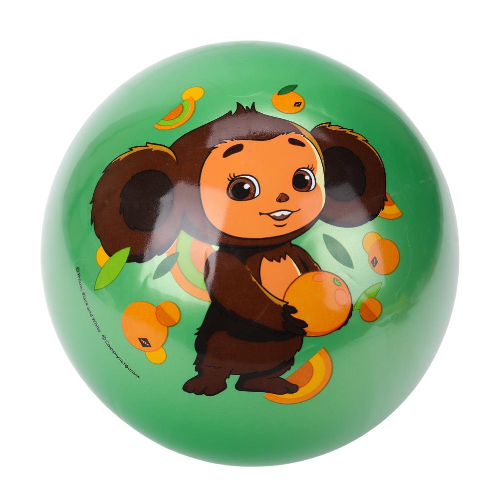 Мяч пвх 23 см. "Чебурашка" с наклейкой, Играем Вместе AD-9(CHE) (144)