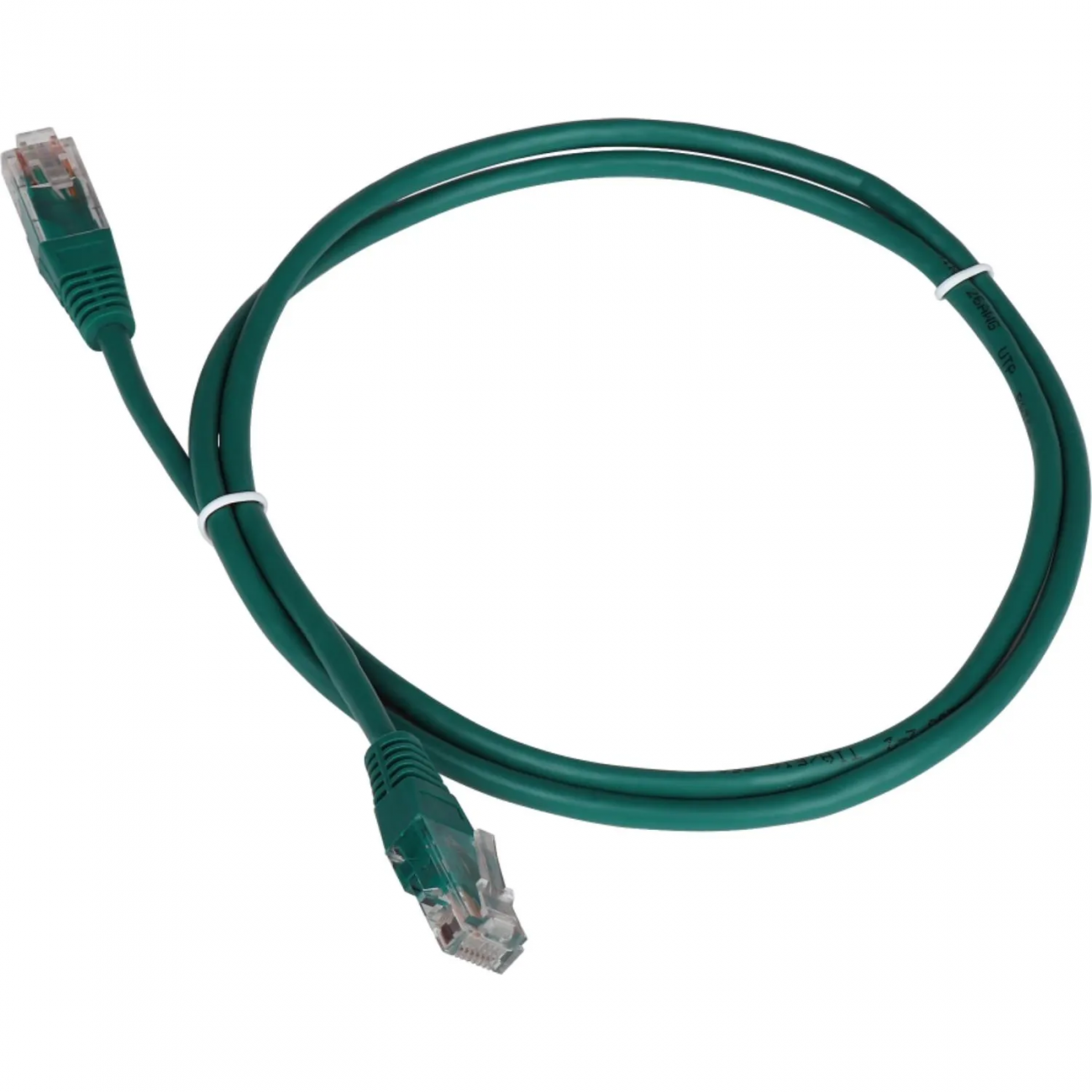 Патч-корд TWT TWT-45-45-3.0-GN UTP кат.5e, 3.0 м, зеленый 2239403