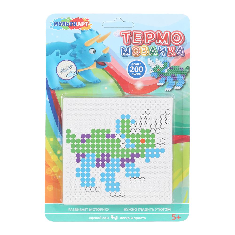 Термомозаика "Динозавр" MultiArt IB400-120523