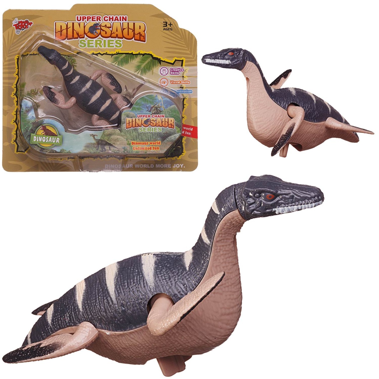 Игрушка заводная Junfa Удивительный мир динозавров Плезиозавр WE-15130