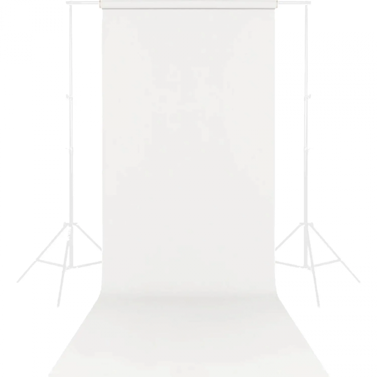 Фон бумажный Raylab Arctic White 1,35x6м белый 2199655 008 Arctic White-1.35х6