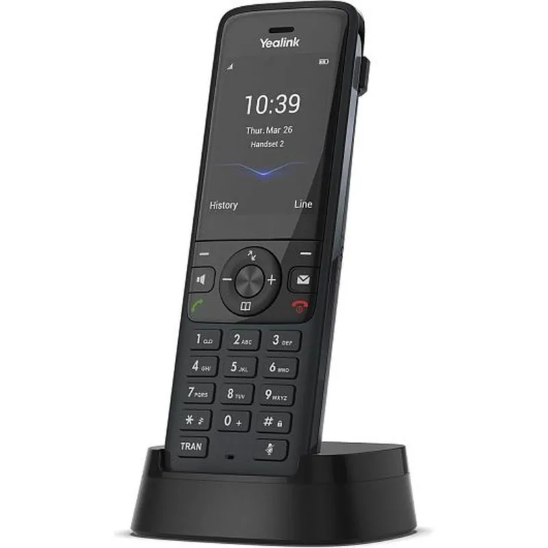 IP-DECT телефон Yealink W78P,база W70B+трубка W78H,10SIP,до 10труб,до 20выз 2338725