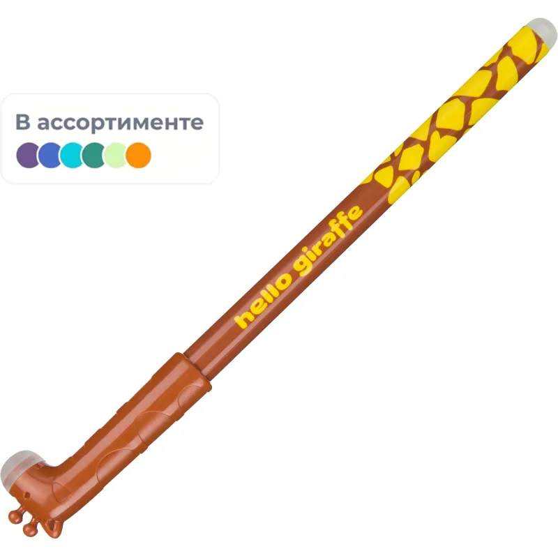 Ручка гелевая M&G со стир.черн. шарик 0,5 мм, синяя, в асс AKPB7372D205P4C 1545305
