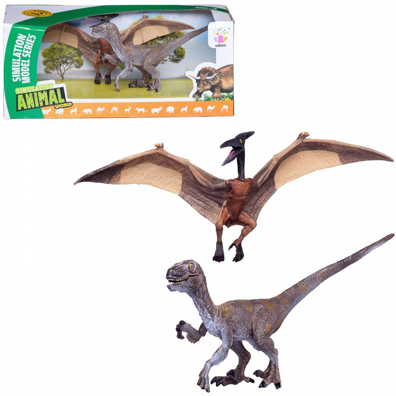 Игровой набор Junfa В мире динозавров, серия 2 набор 1 WA-14587/набор1