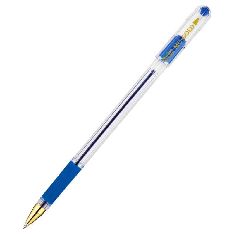 Ручка шариковая MunHwa MC Gold синяя (толщина линии 0.3 мм) BMC-02 1254802