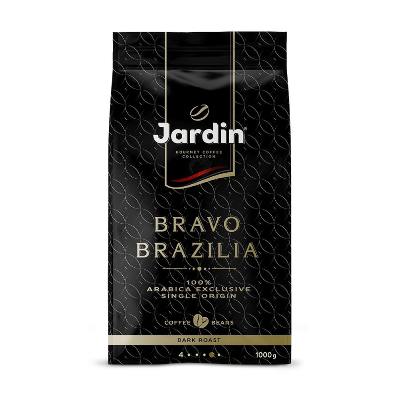 Кофе Jardin Bravo Brazilia в зернах, 1кг 835150