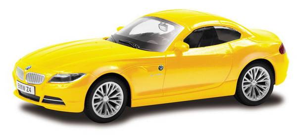 1:43 Машина металлическая RMZ City BMW Z4, цвет жёлтый Uni-Fortune 444001-YL