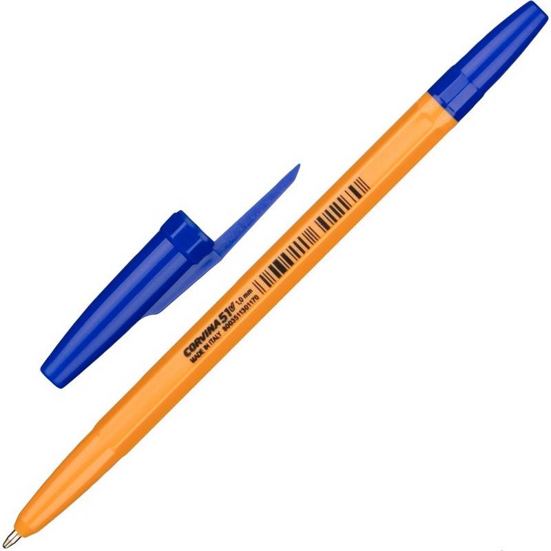 Ручка шариковая Corvina 51 Vintage синяя (толщина линии 0.7 мм) 921118