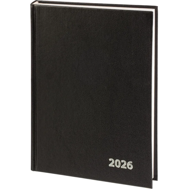 Ежедневник датированный 2026 Выбор есть, А5, 160л, бумвинил, черный 2253569