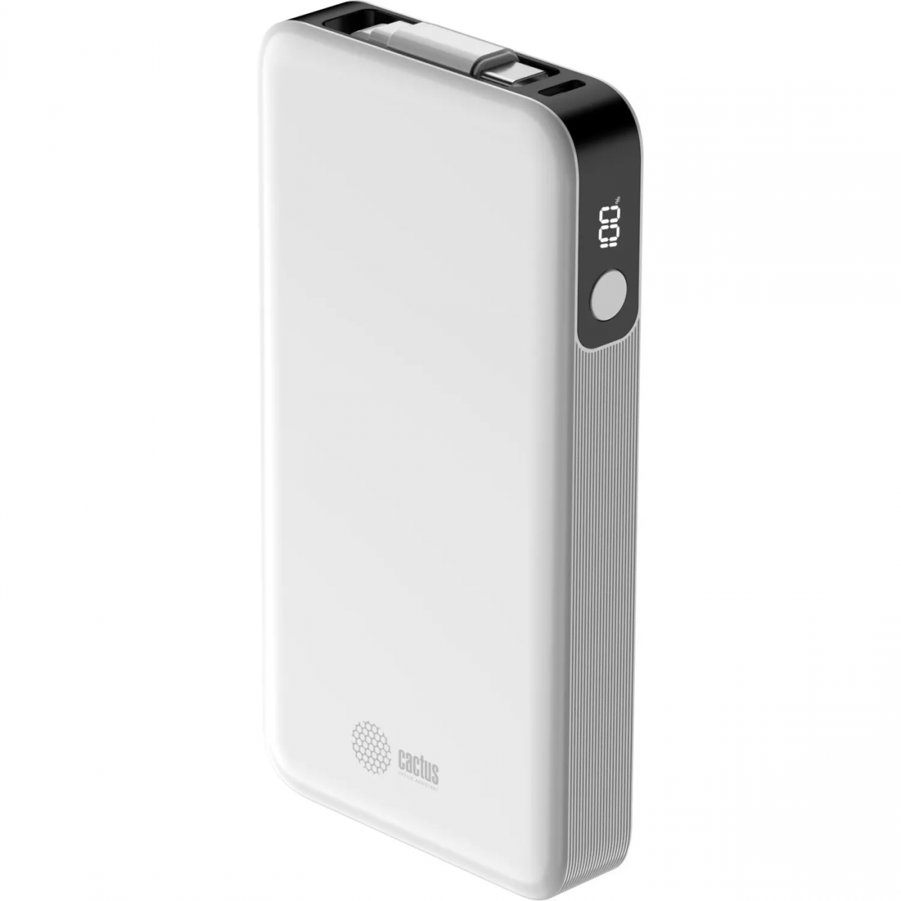 Внешний аккумулятор Cactus CS-PBFSPA-10000 mAh 22.5W 4.5A 2xUSB-C белый 2358125
