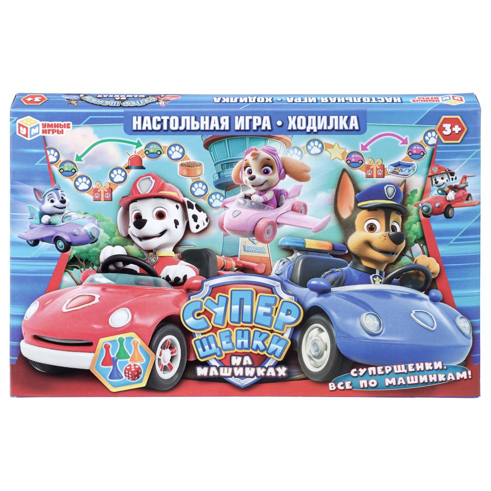 Настольная игра-ходилка Суперщенки Умные игры 4630395055345